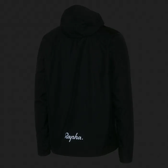 Men Explore Lightweight GoreTex Jacket Blackcarbon Grey Rapha Jackets and Vests