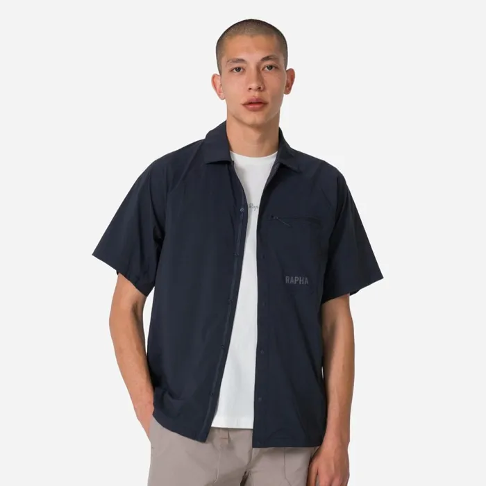 Men Explore Short Sleeve Shirt Asphalt Vulcan 2dark Greyblack Charcoallint Aloe Wash 2vulcan Asphaltlint Aloe Wash Rapha TShirts and Tops