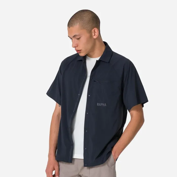 Men Explore Short Sleeve Shirt Asphalt Vulcan 2dark Greyblack Charcoallint Aloe Wash 2vulcan Asphaltlint Aloe Wash Rapha TShirts and Tops