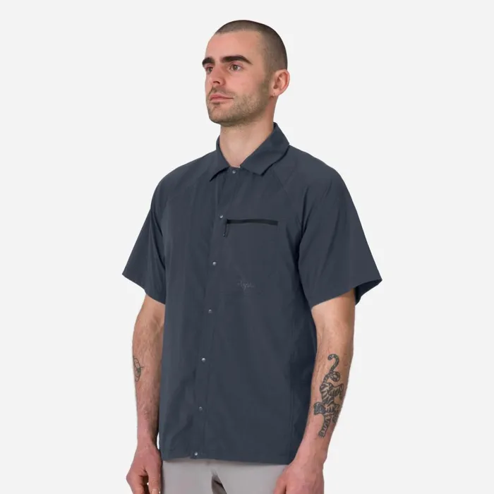 Men Explore Short Sleeve Shirt Asphalt Vulcan 2dark Greyblack Charcoallint Aloe Wash 2vulcan Asphaltlint Aloe Wash Rapha TShirts and Tops