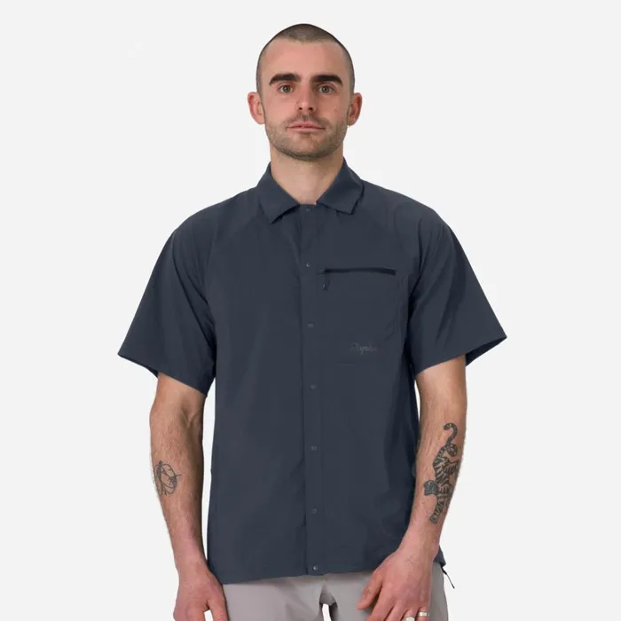 Men Explore Short Sleeve Shirt Asphalt Vulcan 2dark Greyblack Charcoallint Aloe Wash 2vulcan Asphaltlint Aloe Wash Rapha TShirts and Tops