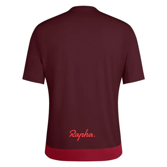 Men Explore Technical TShirt OffRoad Cycling Riding Hot Humid Weather Burgundyredblackcarbon Greynavyoffwhitedark Greydark Navy Rapha TShirts and Tops