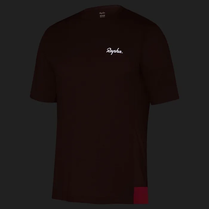 Men Explore Technical TShirt OffRoad Cycling Riding Hot Humid Weather Burgundyredblackcarbon Greynavyoffwhitedark Greydark Navy Rapha TShirts and Tops