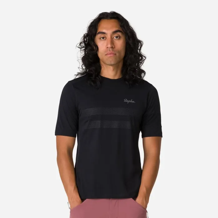 Men Explore Technical TShirt OffRoad Cycling Riding Hot Humid Weather Burgundyredblackcarbon Greynavyoffwhitedark Greydark Navy Rapha TShirts and Tops