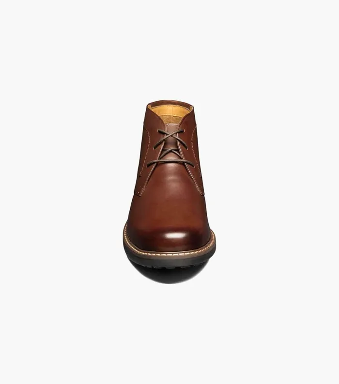Men Field Plain Toe Chukka Boot Brown Florsheim Dress Shoes