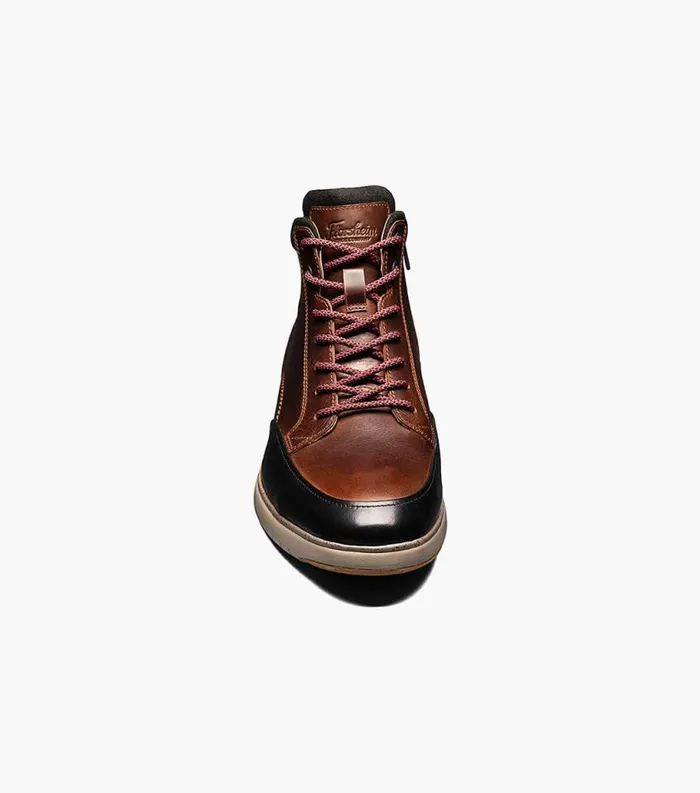 Men Flair Moc Toe Lace Up Boot Brown Multi Florsheim Casual Shoes