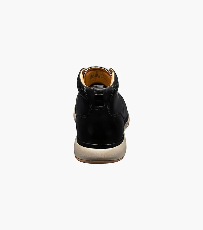 Men Flair Plain Toe Chukka Boot Black Florsheim Casual Shoes