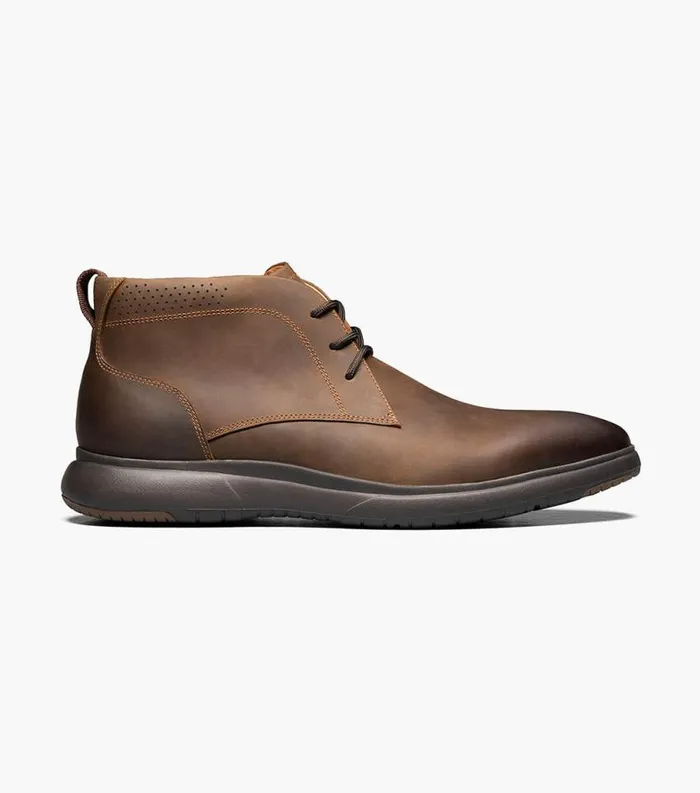 Men Flair Plain Toe Chukka Boot Brown Ch Florsheim Casual Shoes