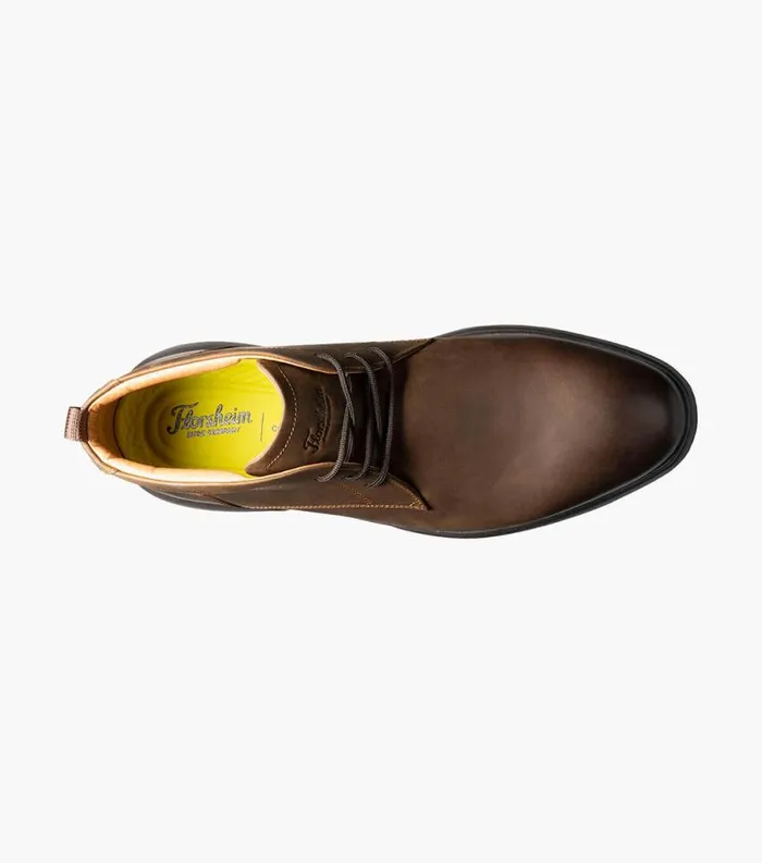 Men Flair Plain Toe Chukka Boot Brown Ch Florsheim Casual Shoes