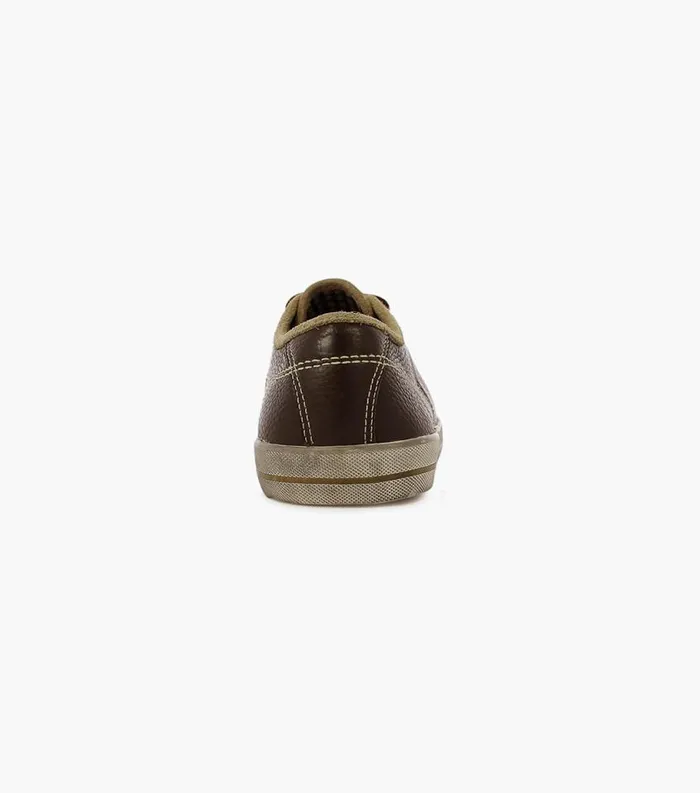 Men Flash Plain Toe Lace Up Brown Tumbled Florsheim Casual Shoes