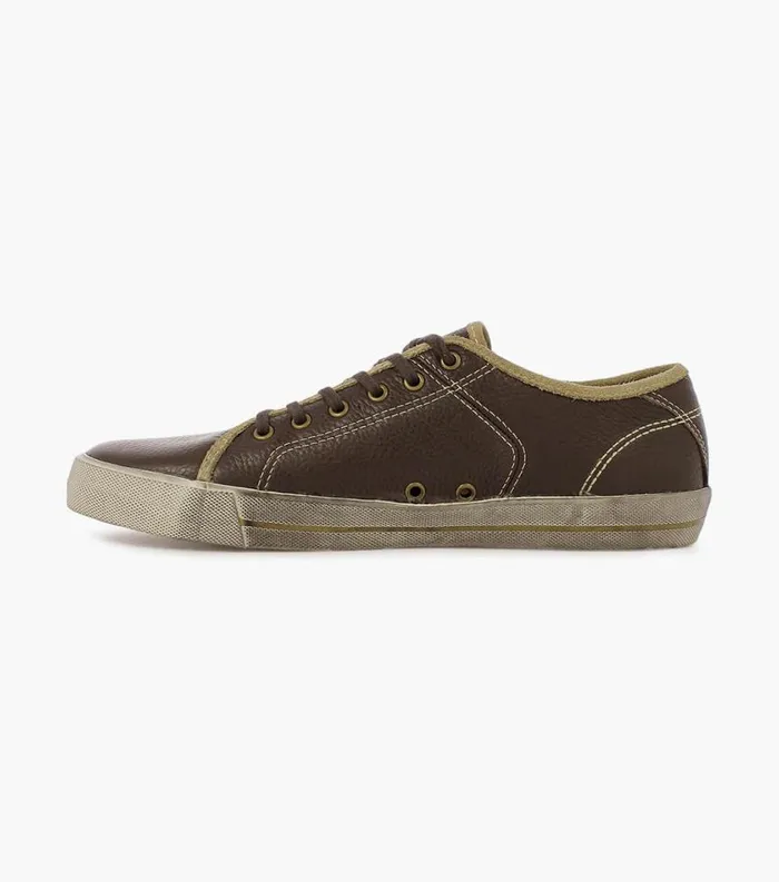 Men Flash Plain Toe Lace Up Brown Tumbled Florsheim Casual Shoes