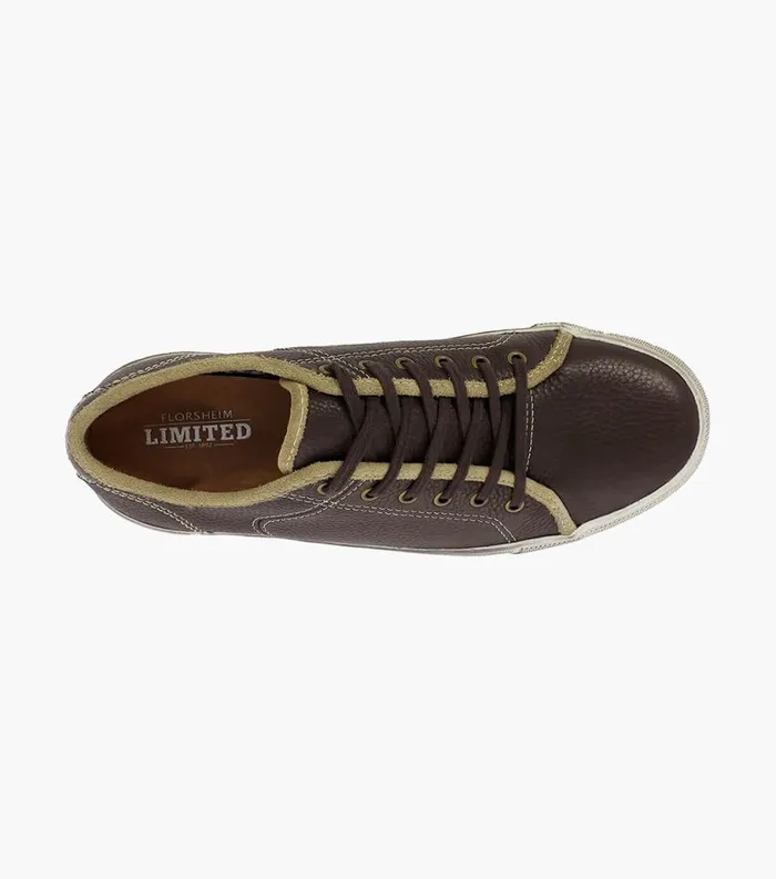 Men Flash Plain Toe Lace Up Brown Tumbled Florsheim Casual Shoes