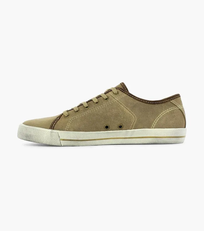 Men Flash Plain Toe Lace Up Stone Florsheim Casual Shoes