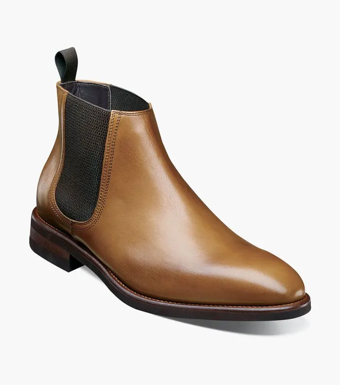 Men Flash XL Plain Toe Gore Boot Cognac Florsheim Boots