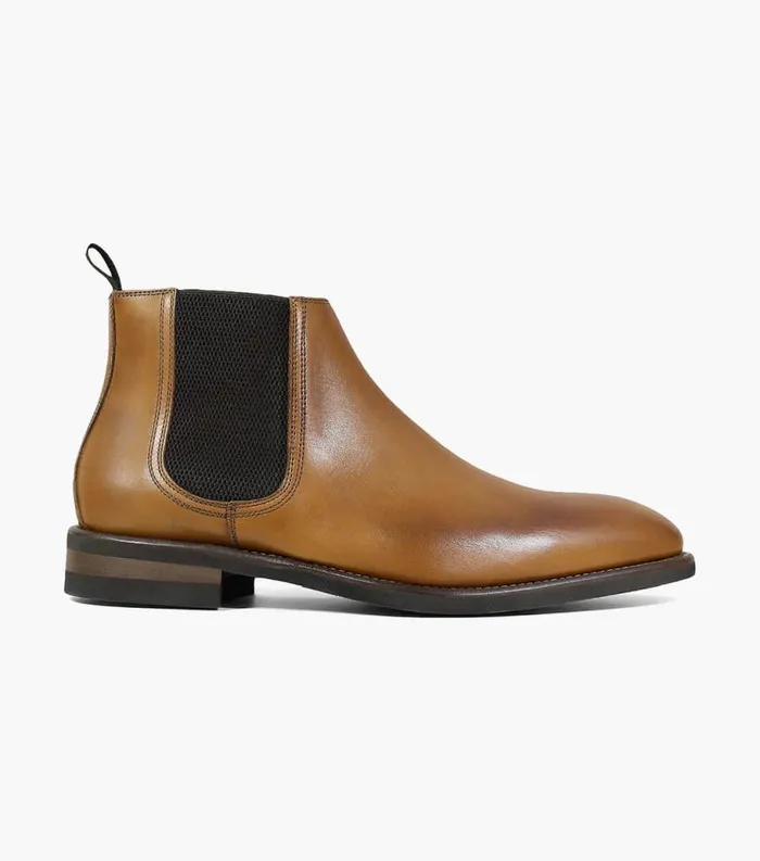 Men Flash XL Plain Toe Gore Boot Cognac Florsheim Boots