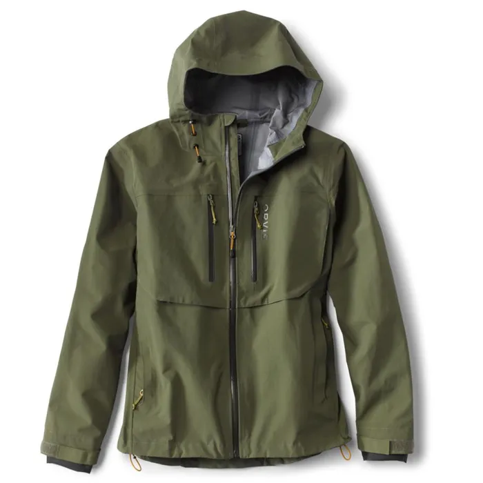 MenFly Fishing Menrsquos Clearwater Wading Jacket Moss Orvis Jackets