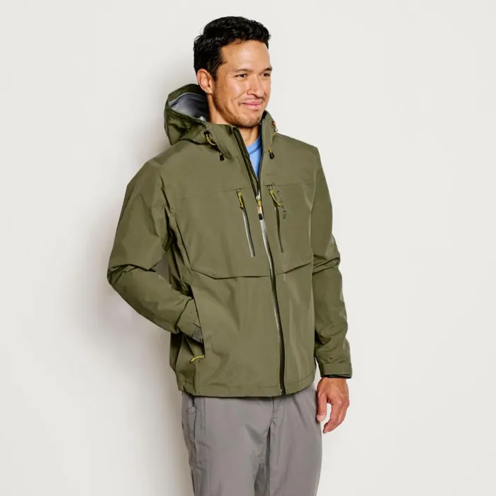 MenFly Fishing Menrsquos Clearwater Wading Jacket Moss Orvis Jackets