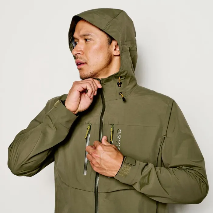 MenFly Fishing Menrsquos Clearwater Wading Jacket Moss Orvis Jackets