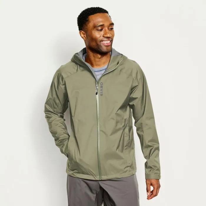 MenFly Fishing Menrsquos Ultralight Storm Jacket Moss Green Orvis Jackets