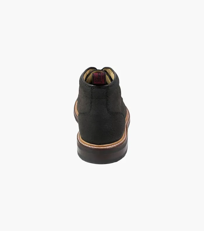 Men Foundry Plain Toe Chukka Boot Ebony Printed Florsheim Casual Shoes