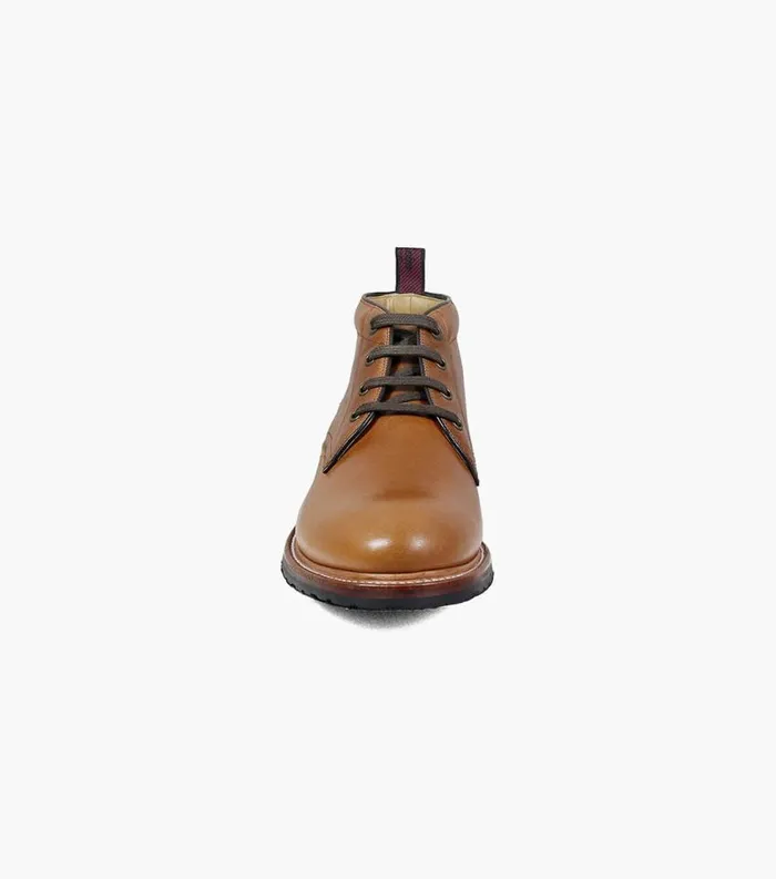 Men Foundry Plain Toe Chukka Boot Saddle Tan Florsheim Casual Shoes