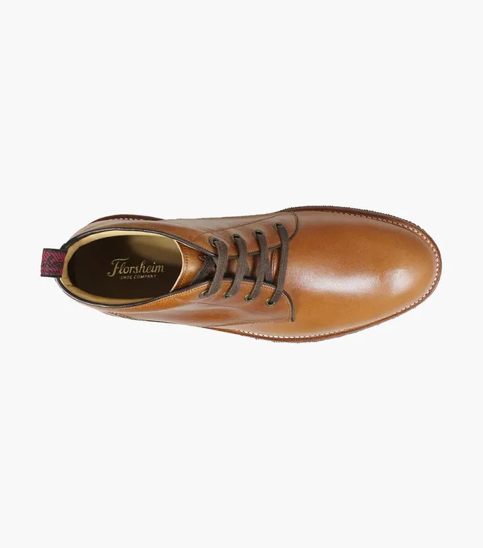 Men Foundry Plain Toe Chukka Boot Saddle Tan Florsheim Casual Shoes