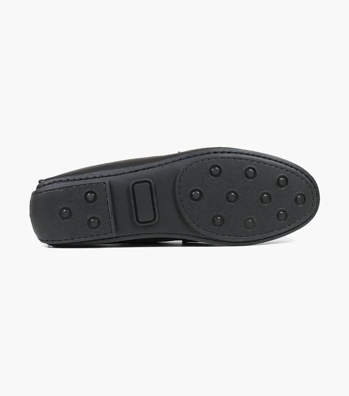 Men Fuego Moc Toe Penny Loafer Black Florsheim Dress Shoes