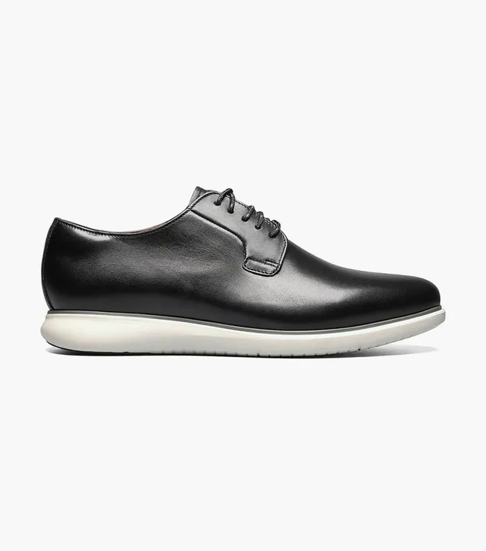 Men Fuel 5Eye Plain Toe Oxford Black Florsheim Casual Shoes