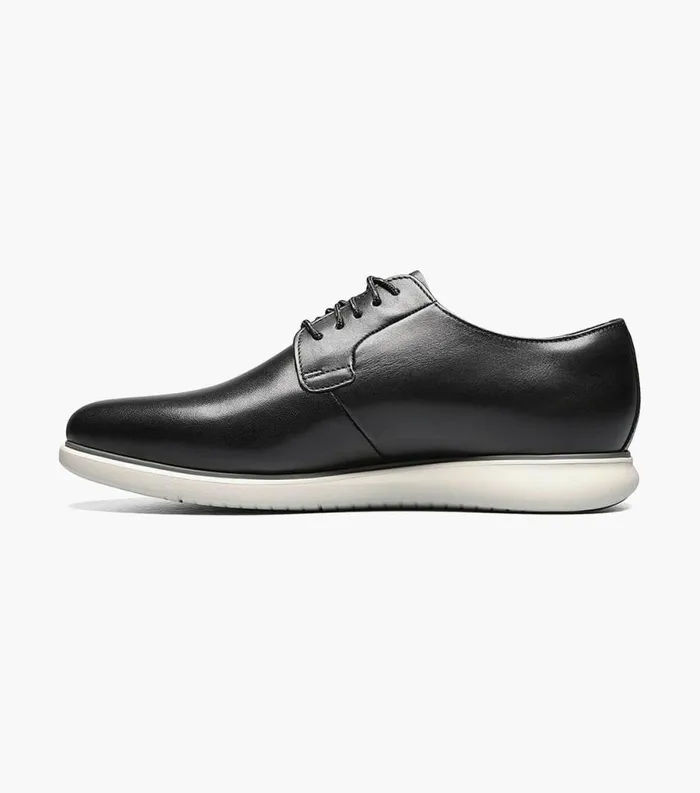 Men Fuel 5Eye Plain Toe Oxford Black Florsheim Casual Shoes