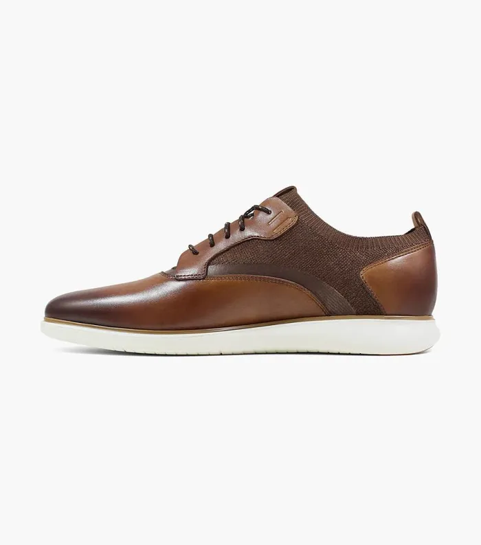 Men Fuel Knit Plain Toe Oxford Scotch Florsheim Casual Shoes