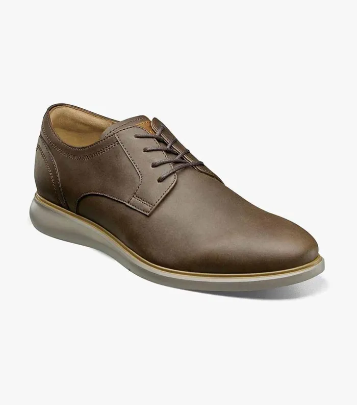 Men Fuel Plain Toe Oxford Brown Ch Florsheim Casual Shoes