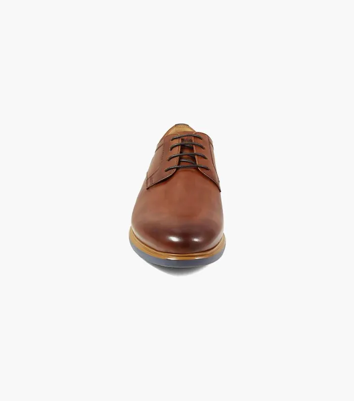 Men Fuel Plain Toe Oxford Cognac Florsheim Casual Shoes