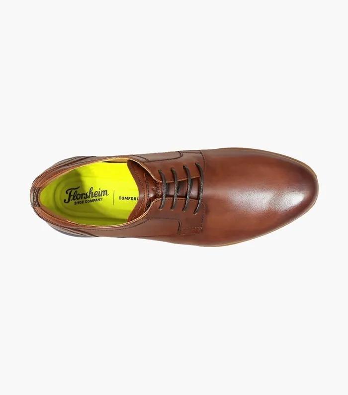 Men Fuel Plain Toe Oxford Cognac Florsheim Casual Shoes