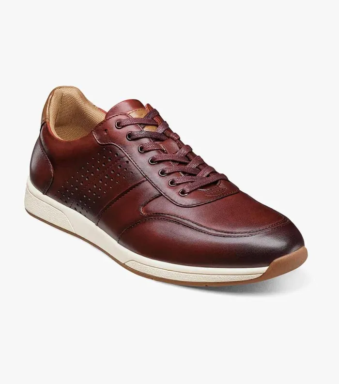 Men Fusion Sport Lace Up Burgundy Florsheim Casual Shoes