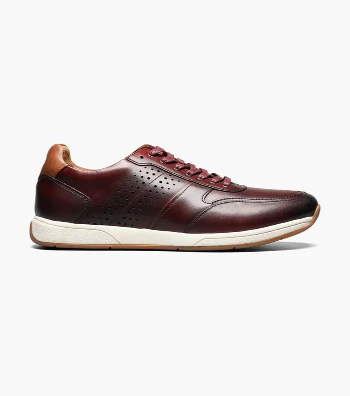 Men Fusion Sport Lace Up Burgundy Florsheim Casual Shoes