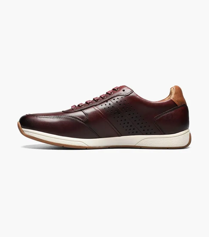 Men Fusion Sport Lace Up Burgundy Florsheim Casual Shoes