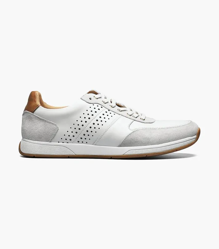 Men Fusion Sport Lace Up White Florsheim Casual Shoes