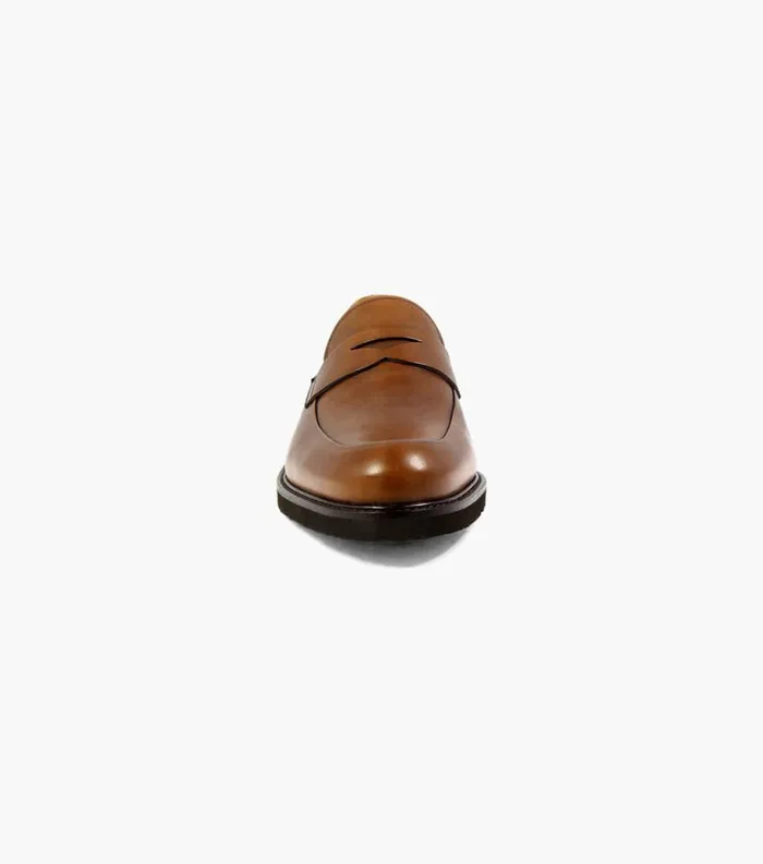 Men Gallo Moc Toe Penny Loafer Cognac Florsheim Dress Shoes