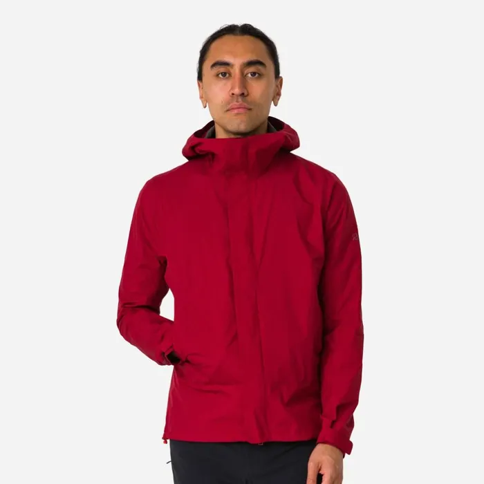 Men GoreTex Hooded Rain Jacket Dark Redredblackcarbon Greybluegrey Blue Rapha Jackets and Vests