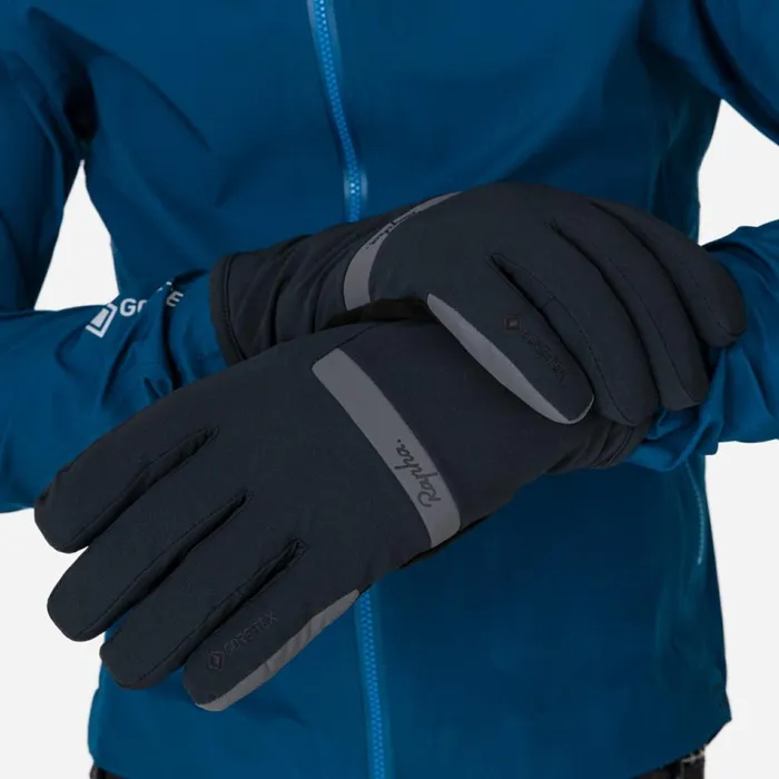 Men GoreTex Insulated Waterproof Glove Blackgrey Rapha Hats Gloves and Accessories