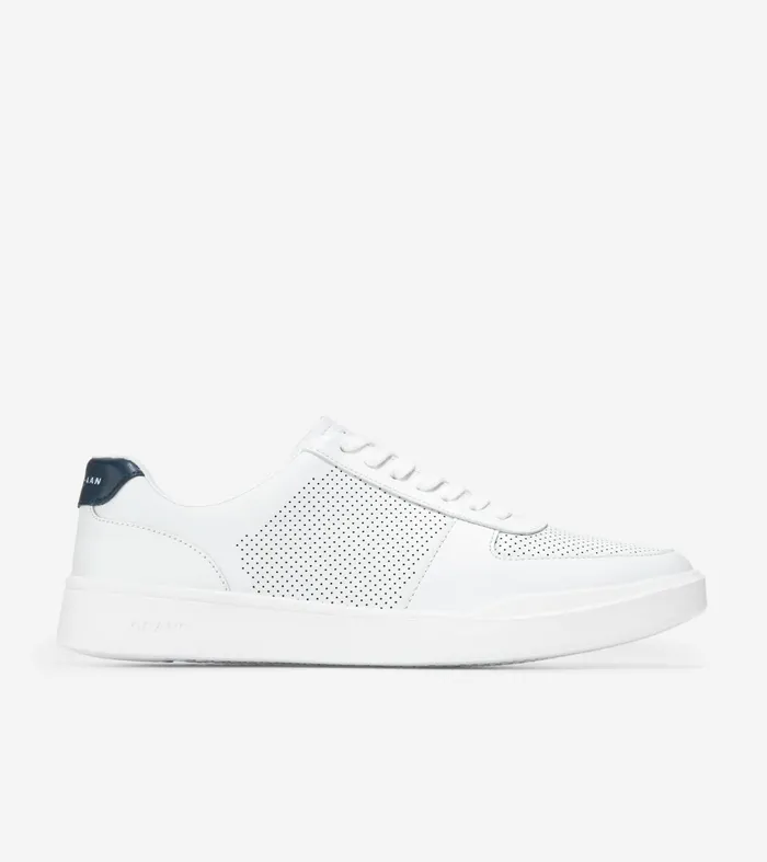 Men Grand Crosscourt Modern Tennis Sneakers Optic White Perforatedpeacock Cole Haan Sneakers Men Grand Crosscourt Modern Tennis Sneakers Optic White Perforatedpeacock Cole Haan Sneakers