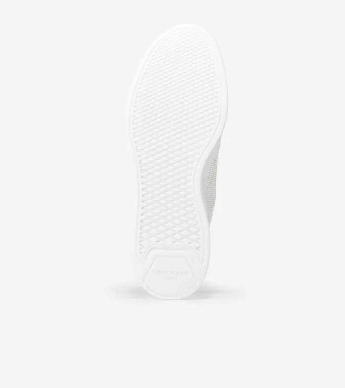 Men Grand Crosscourt Modern Tennis Sneakers Optic White Perforatedpeacock Cole Haan Sneakers