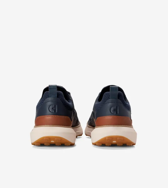 Men GrandMoslashtion II Stitchlitetrade Sneakers Navy Stitchliteandtradestormy Weatherbritish Tanivory Cole Haan Sneakers