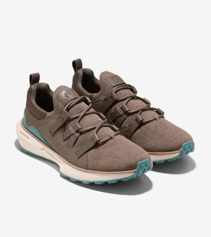 Men GrandMoslashtion II Stitchlitetrade Sneakers Truffle Brown Stitchliteandtradeirish Coffeetrellisivory Cole Haan Sneakers