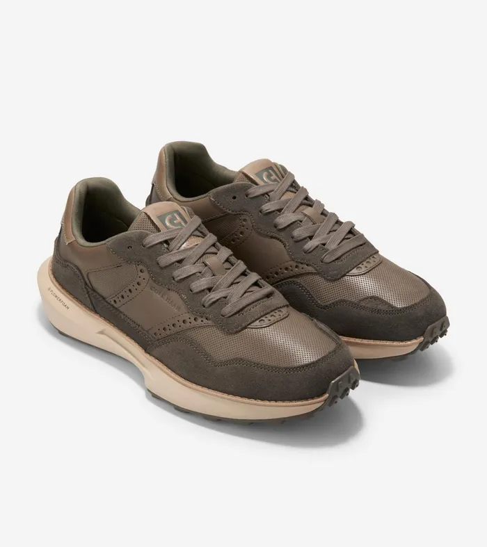 Men GrandProslash Ashland Sneakers Moreldeep Oliveirish Coffee Cole Haan Sneakers
