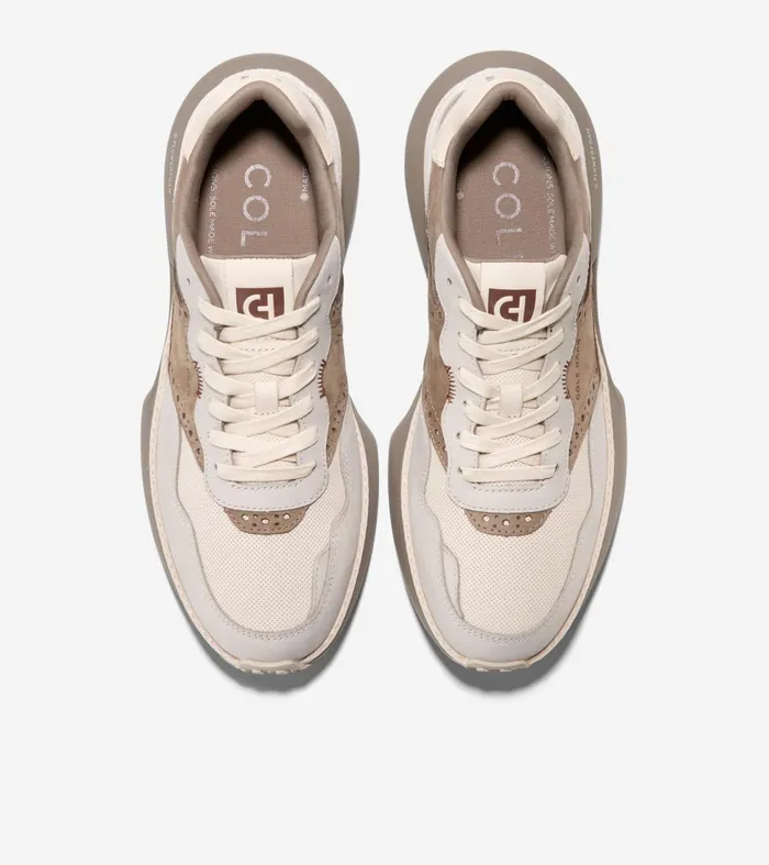 Men GrandProslash Ashland Sneakers Sand Dollarsilver Liningirish Coffee Cole Haan Sneakers