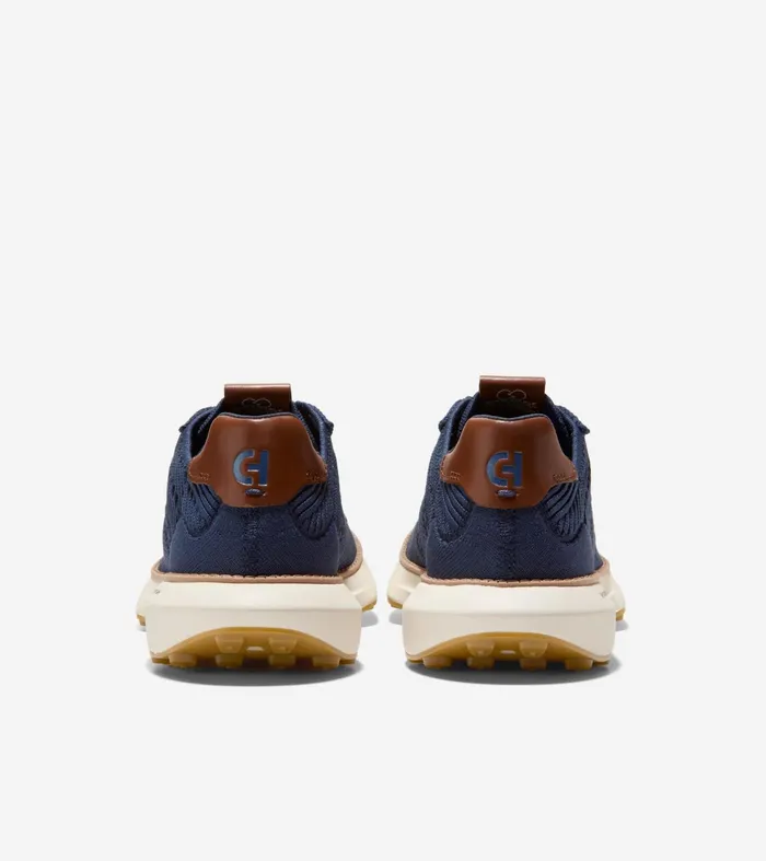 Men GrandProslash Ashland Stitchlitetrade Sneakers Navy Blazer Blue Stitchliteandtradebritish Tanivory Cole Haan Sneakers