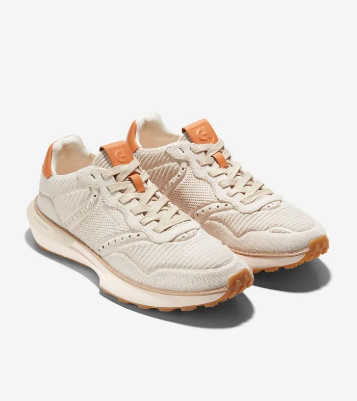 Men GrandProslash Ashland Stitchlitetrade Sneakers Silver Lining Stitchliteandtradenatural Tanivory Cole Haan Sneakers