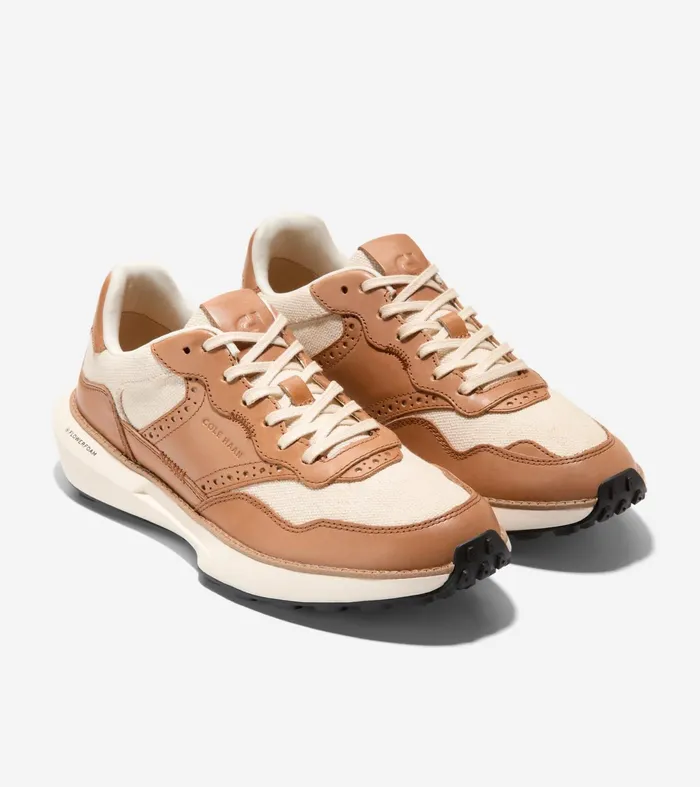 Men GrandProslash Ashland TXT Sneakers Pecan Brownnatural Hemp Canvasivory Cole Haan Sneakers