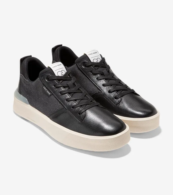 Men GrandProslash Crew Sneakers Blackivory Cole Haan Sneakers